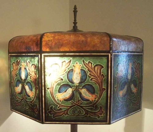 Mica Lamp Shades for Antique Vintage Old Bridge Table Lamps